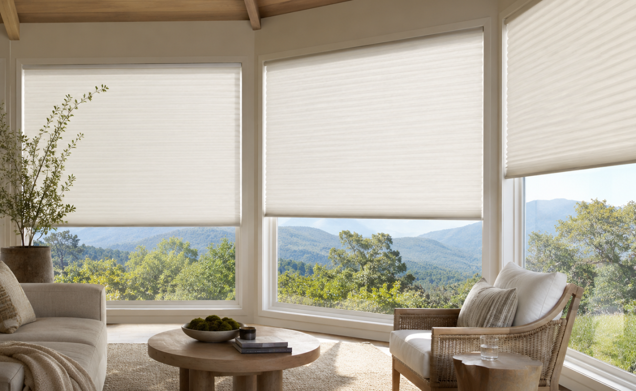 Explore custom shades, blinds, motorized systems, outdoor solutions, Hunter Douglas and Lutron products. Request a free measurement today.