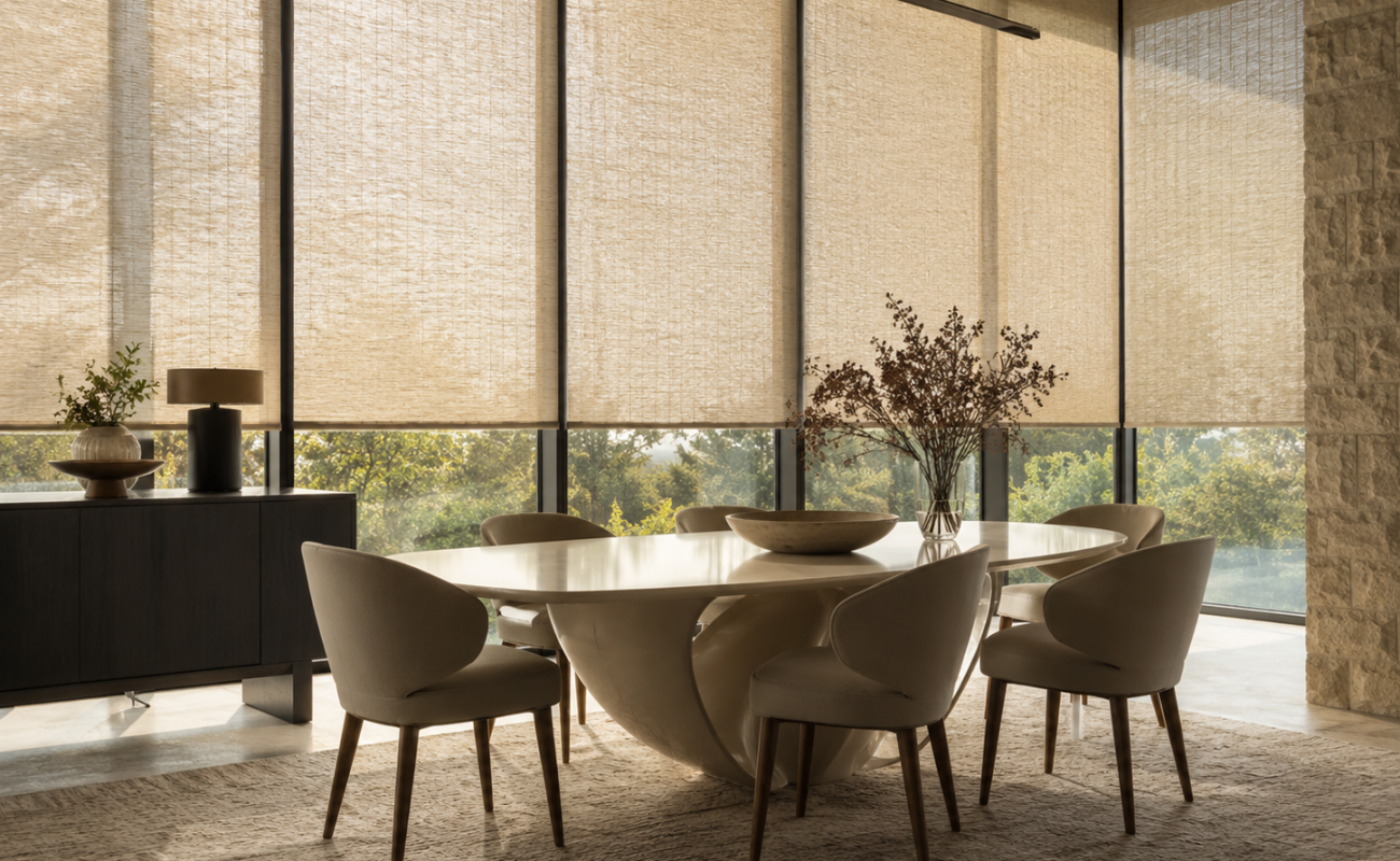 Explore custom shades, blinds, motorized systems, outdoor solutions, Hunter Douglas and Lutron products. Request a free measurement today.